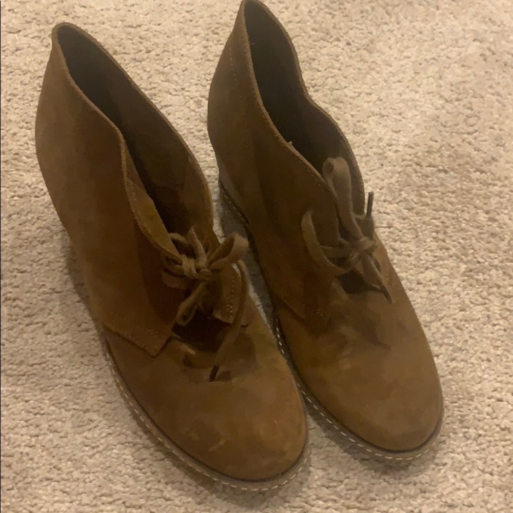 Jcrew Mac Alister wedge boots